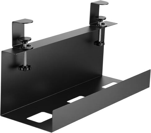 صينية إدارة الكابلات تحت المكتب مقاس 16 بوصة بدون مشبك مثقاب على شريط الطاقة ومنظم كابل سلك معدني للمكتب والمنزل (5 × 3 بوصة، أبيض) in Kuwait