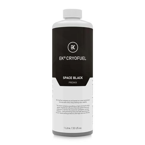 EKWB EK-CryoFuel Premix PC Coolant, 1000mL, Space Black in Saudi Arabia