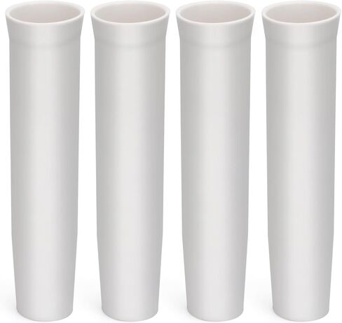 4PCS Vinyl Inserts for Fishing Rod Holder | Suitable for Boats, Yachts, and Ships,1-5/8 Inches I.D, 9 Inches Length, 4pack in Kuwait