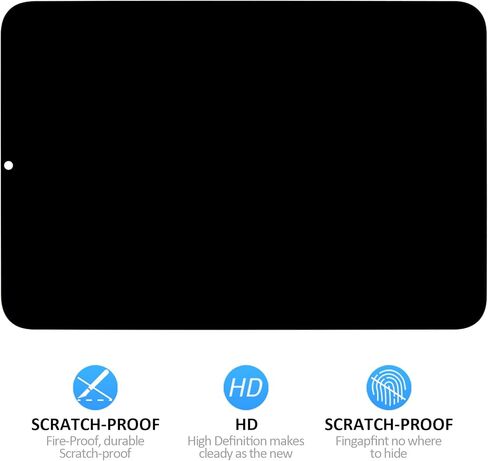 بديل شاشة A-MIND لجهاز iPad mini 6 2021 8.3 بوصة شاشة LCD ضبابية تعمل باللمس مجموعة رقمية سوداء متوافقة مع A2567 A2568 A2569 in Saudi Arabia