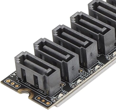 بطاقة محول M.2 إلى ASM1166 M.2 PCIe لبطاقة التمديد لملحقات الكمبيوتر in Kuwait