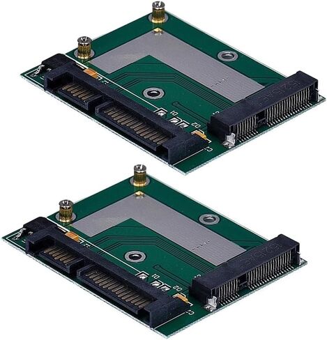 2 قطعة mSATA SSD إلى 2.5 ''SATA 6.0 GPS محول محول بطاقة وحدة لوحة الوسادة Pcie in Kuwait