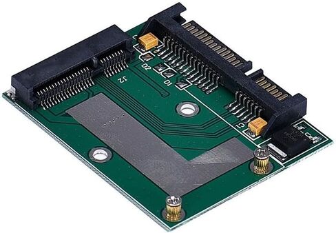 2 قطعة mSATA SSD إلى 2.5 ''SATA 6.0 GPS محول محول بطاقة وحدة لوحة الوسادة Pcie in Kuwait