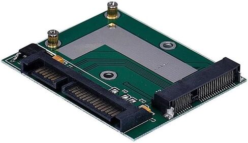 2 قطعة mSATA SSD إلى 2.5 ''SATA 6.0 GPS محول محول بطاقة وحدة لوحة الوسادة Pcie in Kuwait