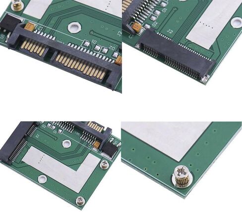 2 قطعة mSATA SSD إلى 2.5 ''SATA 6.0 GPS محول محول بطاقة وحدة لوحة الوسادة Pcie in Kuwait