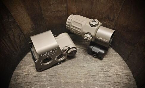OPMOD EoTech ريد دوت شبكاني مشهد هجين IOP Holosight مع مكبر 3X G33، Tan HHS-2 OP in Kuwait