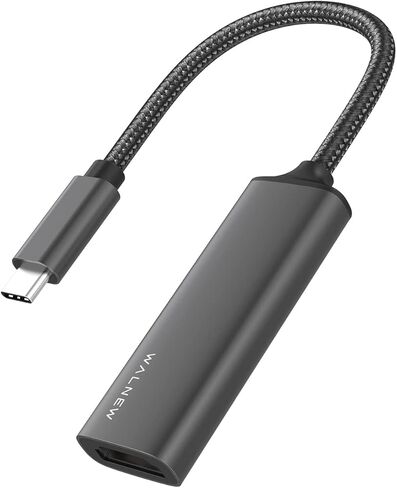 USB C to HDMI Adapter, 4K Thunderbolt 3 Compatible for MacBook Pro/Air, iPad Pro, Surface, Dell, Samsung Phones and More (Gray) in Saudi Arabia