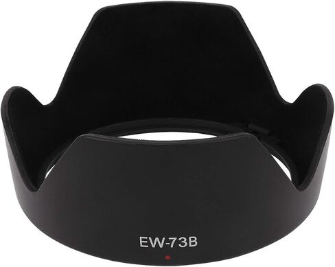 Haoge Bayonet Flocking Petal Flower Lens Hood for EF-S 17-85mm f4-5.6 is USM and Canon EF-S 18-135mm f3.5-5.6 is, is STM Lens Replaces Canon EW-73B in Saudi Arabia