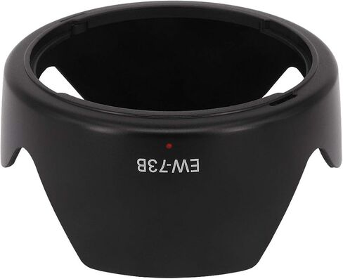 Haoge Bayonet Flocking Petal Flower Lens Hood for EF-S 17-85mm f4-5.6 is USM and Canon EF-S 18-135mm f3.5-5.6 is, is STM Lens Replaces Canon EW-73B in Saudi Arabia