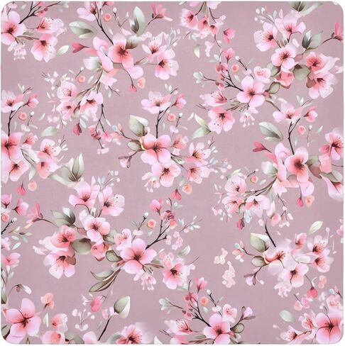 حقيبة مكياج JIPONI Gredient Daisy Flower، قماش لف سحري ذاتي اللصق، منظم مستحضرات التجميل المحمول، واقي عدسة الكاميرا، تخزين السفر لأساسيات التجميل، 21.7 × 21.7 بوصة in Saudi Arabia