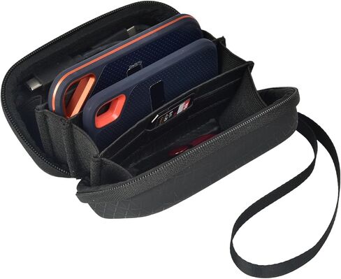 Case for SanDisk Extreme Pro/for SanDisk Portable SSD 1TB 2TB 4TB 500GB External Solid State Drive, for Samsung T7/T9, for Crucial X9/X10 Pro & SD Card Accessories, for Students & Office Use -Box Only in Saudi Arabia
