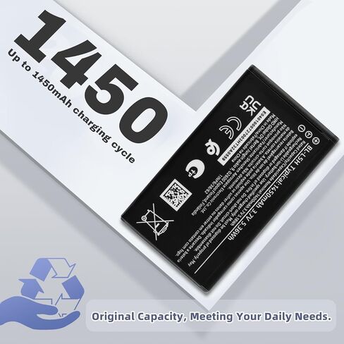 New BL-L5H Replacement Battery for Nokia 105 110 105 (2023) with Technical Toolkit. in Saudi Arabia