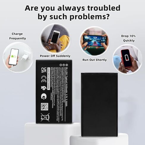 New BL-L5H Replacement Battery for Nokia 105 110 105 (2023) with Technical Toolkit. in Saudi Arabia