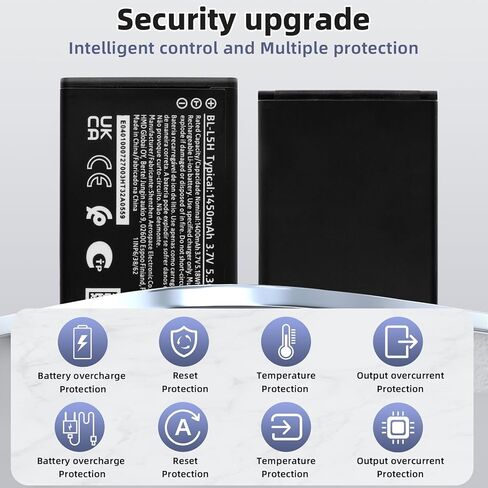 New BL-L5H Replacement Battery for Nokia 105 110 105 (2023) with Technical Toolkit. in Saudi Arabia