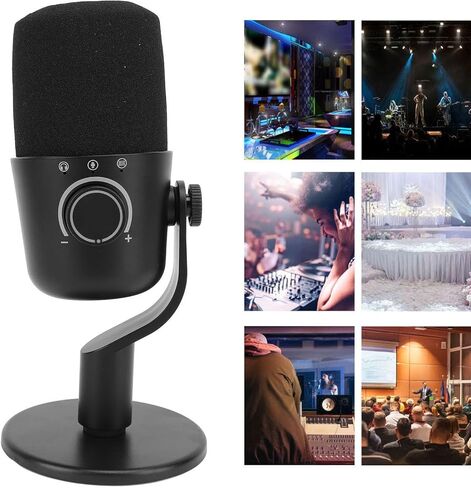 ميكروفون Zunate Gaming ذو وضوح كريستالي، وتأثيرات إضاءة ديناميكية لإعادة إنتاج الصوت بشكل استثنائي مع شريحة HiFi in Kuwait