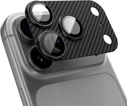 BENKS ArmorWarrior Camera Lens Protector for iPhone 17 Pro Max, AR-Coated Tempered Glass with Aramid Fiber, Impact-Resistant, Dust Guard, Case-Friendly (Azure Blue) in Saudi Arabia