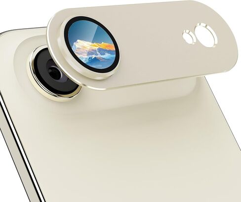 واقي عدسة الكاميرا لهاتف iPhone 17 Pro، غطاء شاشة كاميرا خلفية من الزجاج المقوى 9H، واقيات عدسات عالية الدقة مقاومة للخدش ومضادة للخدش من الدرجة العسكرية، زجاج مقسى معدني رفيع للغاية، مناسب للحافظة in Kuwait