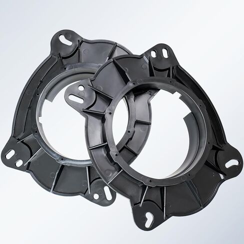 طقم فاصل مكبر صوت 6x9 إلى 6.5 متوافق مع Toyota Camry Highlander 4Runner Tacoma Sequoia Tundra Avalon Lexus الباب الأمامي 6.5 بوصة حلقة محول مكبرات الصوت، دعامة تثبيت مقاومة للماء in Kuwait