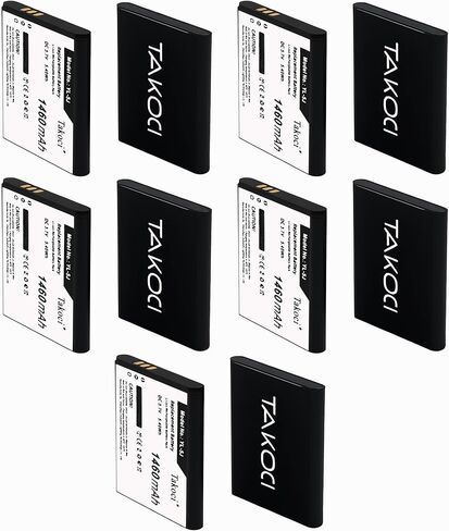 10-Pack 1460mAh 3.7V 5.4Wh Upgrade YL-5J Batteries Compatible with Yealink W59R W56H W56H/P W79P W76P W60P W77P Battery with Tools in Saudi Arabia