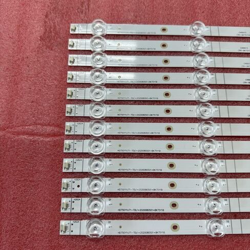 LED Backlight Strips For LB7502J V0 HD750Y1U71-TAL2 CRH-BK75Y1B3030T1207085-REV1.2 Hisense 75R6E4 75R6030G 75A6H 75A65K 75A6GE 75A6G 75E3F-PRO 75E3F 75A5F 75V1F-S 75E5G J75H 75R6030 75C350KU in Saudi Arabia