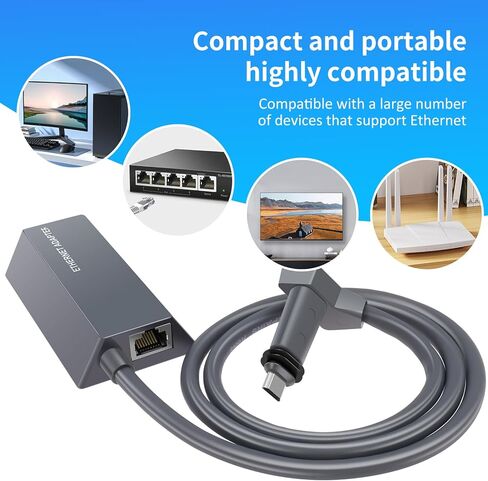 محول إيثرنت للجيل 2، محول RJ45 جيجابت باورلاين إيثرنت يعمل بالجيل 2 للشبكة الخارجية السلكية، ملحقات للاتصال السريع والمستقر بالإنترنت in Kuwait