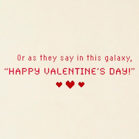 Hallmark Valentine's Day Card - Star Wars R2 -D2 & Hearts ، Pokemon Pikachu 'أنا أختارك "بطاقة الذكرى السنوية in Saudi Arabia