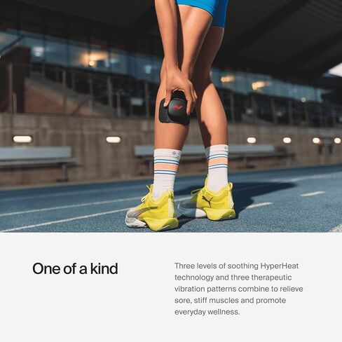 Hyperice Venom Go - Advanced Heat and Vibration Wearable - Venom Go Pack Includes Venom Go Pod - Case and Refill Pads in Saudi Arabia