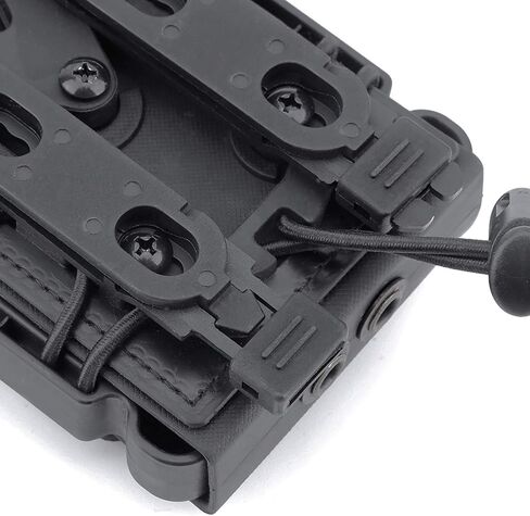 حقيبة Dekoo Mag، 3 قطع من حقائب المجلات التكتيكية Molle Fastmag Softshell Mag Carrier 5.56/7.62mm Fastmag لـ Airsoft M4 AR AK in Saudi Arabia
