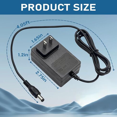 شاحن محول سريع 24 فولت لبطارية ليثيوم أيون Snow Joe&Sun Joe 24 فولت، 24VCHRG-QC iON+ شاحن لنماذج بطاريات سلسلة iBAT24 و24BAT، iBAT24-LT، iBAT24-XR، 24VBAT-LTE، 24VBAT-XR سلك إمداد الطاقة PSU in Kuwait