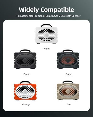 Superer Charger for Turtlebox Gen 3 & Gen 2 Speaker – Tested for Secure Charging, UL Safety Certified, 15V 6ft Rugged Outdoor Replacement Charging Cord with LED Indicator & Waterproof Pouch in Saudi Arabia