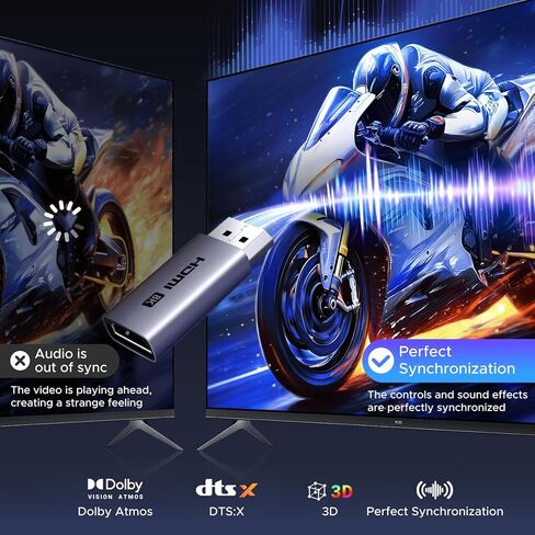 منفذ عرض UGREEN 8K@60 هرتز إلى محول HDMI أحادي الاتجاه مع 4K@240 هرتز 2K@240 هرتز، DP 1.4 PC إلى HDMI 2.1 كابل عرض ذكر إلى أنثى، محول ألومنيوم يدعم VRR متوافق مع AMD NVIDIA in Saudi Arabia