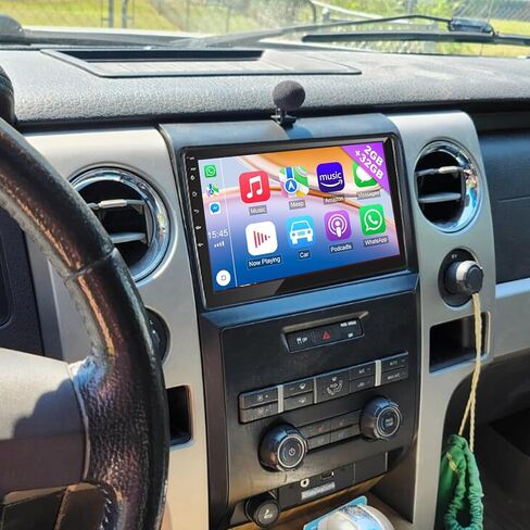 ستيريو سيارة أندرويد 13.0 مزدوج الدين لسيارة Ford F150 2009-2012 9 بوصة HD شاشة تعمل باللمس سيارة صوت الوسائط المتعددة استقبال مع Carplay Android Auto GPS راديو ملاحة بلوتوث كاميرا in Kuwait
