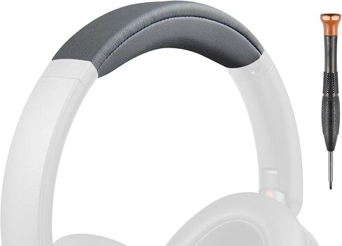 SOULWIT Headband Cover for Sony WH-XB910N Extra BASS Noise Cancelling Headphones (Do Not Fit WH-XB900N), Replacement Headstrap Pad Repair Part - Black in Saudi Arabia