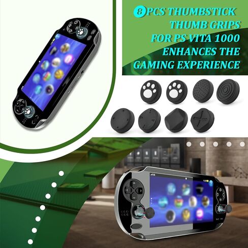 Hand Grip for Playstation PS Vita 1000 L2 R2 Trigger Hand Grip Shell Controller Protective Case Accessories Parts in Saudi Arabia