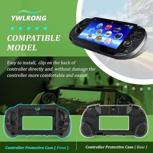 Hand Grip for Playstation PS Vita 1000 L2 R2 Trigger Hand Grip Shell Controller Protective Case Accessories Parts in Saudi Arabia