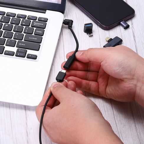 محول USB C إلى DC، 5.5x2.1 مم USB C إلى DC كابل الطاقة محول التوصيل الأسطواني للهاتف المحمول in Saudi Arabia