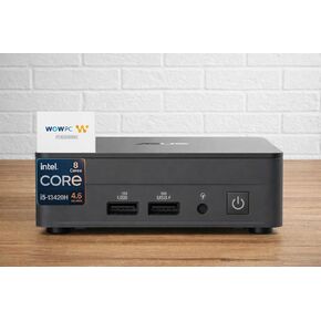 ASUS NUC 13 Pro Slim Mini PC Desktop, Intel Core i5-13420H (Up to 4.6GHz), 16GB RAM, 512GB PCIe SSD, 2 HDMI 2.1, 2 Thunderbolt, Wi-Fi 6E, Bluetooth 5.3, Ultra-Quiet Design, Windows 11 Pro in Kuwait