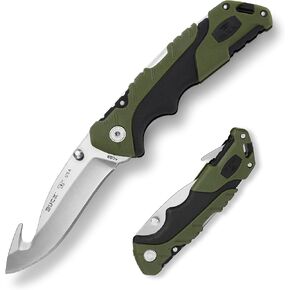 Buck Knives 660 Pursuit Pro Folding Hunting Knife with Guthook, 3-5/8" S35VN Stainless Steel Blade, Polyester Sheath Included in Kuwait