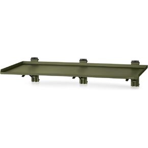 Savior Equipment Wall Rack System Heavy-Duty Steel Folding Table Workbench Shelf Collapsible Wall Mount Hanger, 36" Green in Kuwait