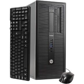 أسرع كمبيوتر HP Desktop Business Tower (Intel Ci5-4570، ذاكرة الوصول العشوائي 16 جيجابايت، محرك الأقراص الثابتة 2 تيرابايت + 120 جيجابايت SSD، واي فاي لاسلكي، منفذ العرض، USB 3.0) Windows 11 (متجدد) in Kuwait