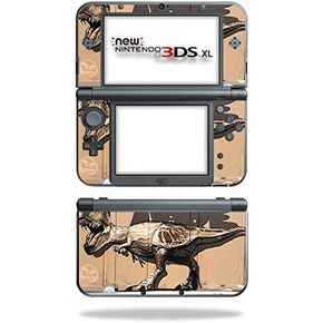 غلاف MightySkins متوافق مع Nintendo New 3DS XL (2015) - Street Dino | غطاء ملتف واقٍ ومتين وفريد ​​من نوعه من الفينيل | سهل التطبيق والإزالة وتغيير الأنماط | صنع في الولايات المتحدة الأمريكية in Kuwait