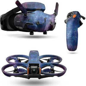 غلاف الطائرة بدون طيار متوافق مع حزمة DJI Avata 2 (2024) - Nebula - غطاء لاصق واقٍ من الفينيل الفاخر 3M - سهل الاستخدام | صُنع في الولايات المتحدة الأمريكية بواسطة MightySkins in Kuwait