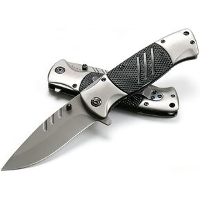 سكين SA83 بمساعدة الزنبرك، سكين مساعد للفتح مقاس 3.54 بوصة، سكاكين جيب قابلة للطي للرجال، قفل ومشبك بطانة السلامة، مشبك جيب للرجال والنساء، أداة متعددة الوظائف مع مشبك، سكين حاد للتخييم والصيد EDC in Kuwait