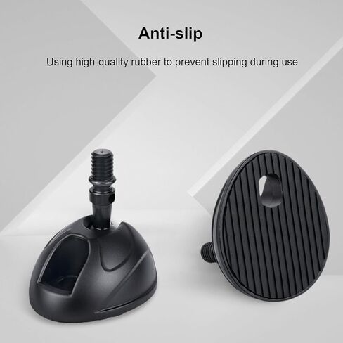 INNOREL AP60 وسادة قدم ترايبود عالمية مع برغي 3/8 بوصة، مجموعة من 3 قطع غيار غير قابلة للانزلاق بقطر 60 مم ترايبود مونوبود للأرجل in Kuwait