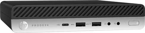 HP Prodesk 600 G3 Mini Desktop Computer PC, Intel 7th Gen Core 7100T 3.4GHz, 8GB RAM, 256GB SSD, Wired RGB Keyboard, WiFi, Bluetooth, Windows 11 Pro Desktop (Renewed) in Saudi Arabia