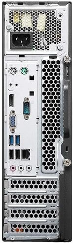 كمبيوتر مكتبي لينوفو ثينك سنتر M79 SFF ويندوز 11، ايه ام دي A8-7600B، ذاكرة وصول عشوائي 8 جيجا، 128 جيجا اس اس دي، لوحة مفاتيح وماوس لاسلكيين، VGA (متجدد) ويندوز 11 برو in Kuwait