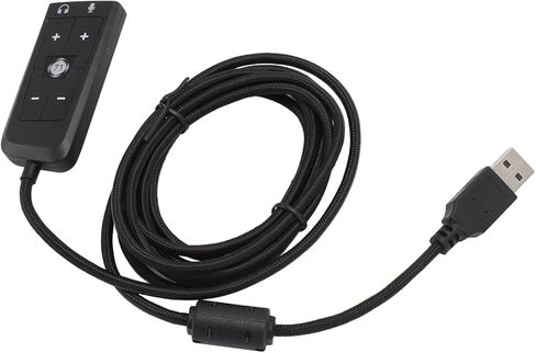 محول صوت لبطاقة الصوت USB، صوت محيطي افتراضي 7.1، التوصيل والتشغيل لأجهزة الكمبيوتر المخصصة للألعاب وCloud II in Kuwait