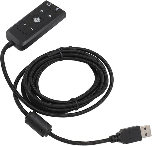 محول صوت لبطاقة الصوت USB، صوت محيطي افتراضي 7.1، التوصيل والتشغيل لأجهزة الكمبيوتر المخصصة للألعاب وCloud II in Kuwait