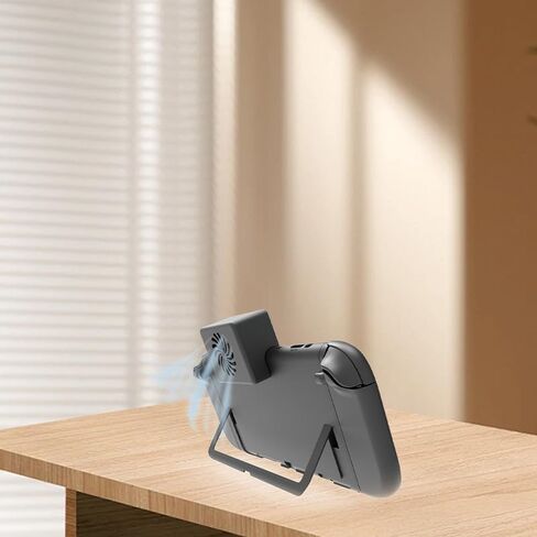 Cooling Fan for Switch 2，Built-in Turbine Fan with 3-Speed Adjustment Low Noise, Powerful Airflow Easy Operation, Plug-and-Play No Wiring Required in Saudi Arabia