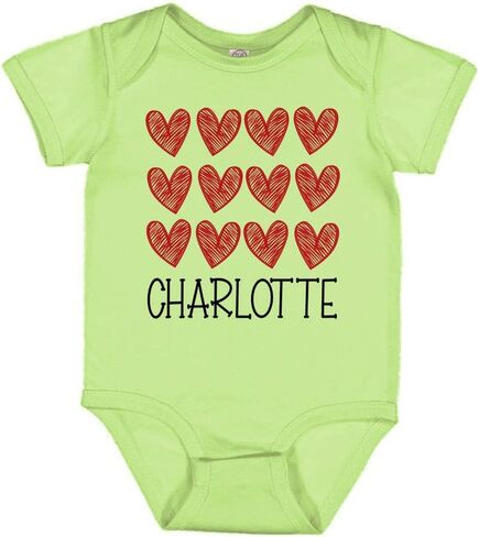 TATY Kids Hearts Charlotte Baby Infant Bodysuit in Saudi Arabia